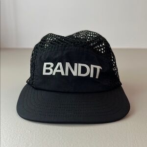 Bandit Running Black Mesh Running Hat